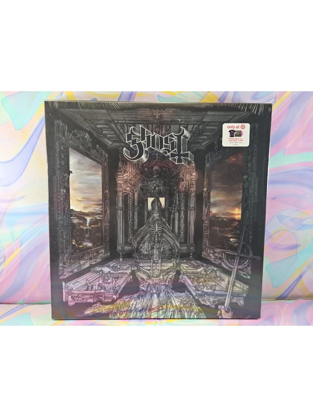 Ghost - Skeleta (Record) New Sealed, Violet Mist Color w/L T-Shirt LVR05030